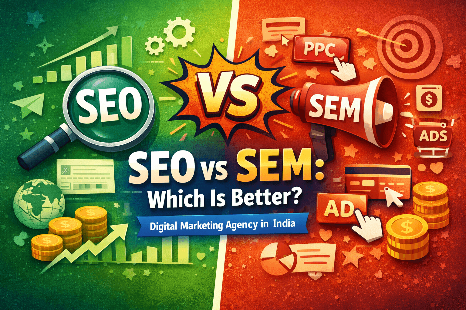 SEO vs SEM: Which Is Better? | Digital Marketing Agency in India